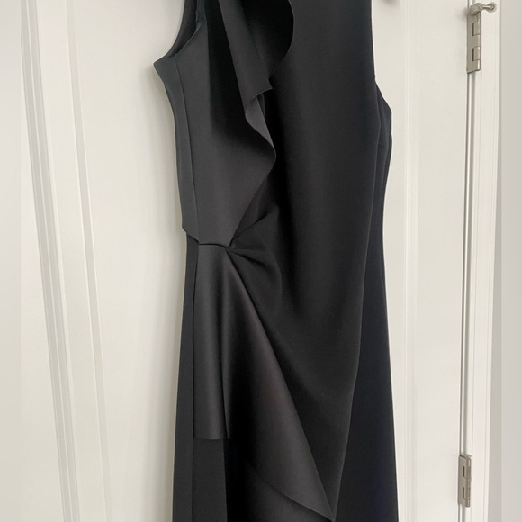 Black Floor Length Formal Maxi Dress Halston Heritage NWT - Picture 8 of 16